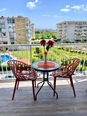 APARTBEACH ANCORA II FRENTE PLAYA LA PINEDA Y CLIMATIZADO